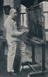 彼のスタジオ、1913年後半のガストンラトゥーシュ。 作： Unbekannt