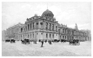法廷、メルボルン、ビクトリア、オーストラリア、1886 作： Unbekannt