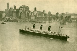 ニューヨークのリヴァイアサン、c1930。 作： Unbekannt