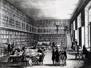 英国王立研究所の図書館、アルベマール通り