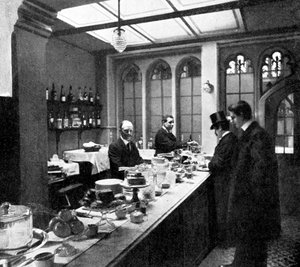 ロビーバー、ハウスオブコモンズ、ウェストミンスター、ロンドン、c1905 作： Unbekannt