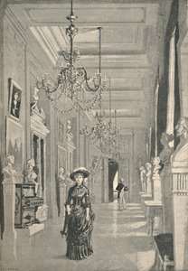 ロングギャラリー、ロペラ美術館、1886 作： Unbekannt