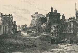 下の区、見上げる、1895 作： Unbekannt