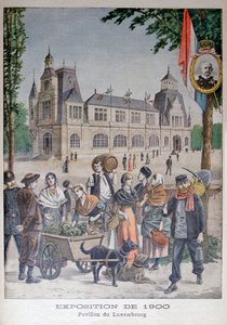 1900年の万国博覧会、パリ、1900年のルクセンブルクパビリオン