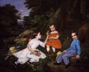 マビー・チルドレン、カリフォルニア州。 1852年。 作： Unbekannt