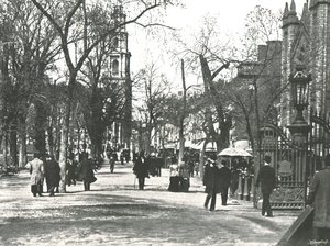 モール、アメリカ、ボストン、1895年。 作： Unbekannt