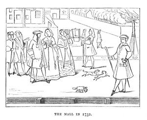 1732年のモール、c1870 作： Unbekannt
