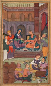 ジェローム・ザビエル神父のミラー・オブ・ホーリーネス・ミラト・アルクからのカナでの結婚、1602-1604