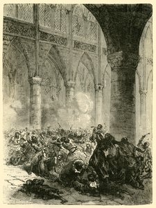 ベジエでの虐殺、1209年、1890年。 作： Unbekannt