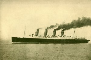 モーレタニアキュナードライン、30,696トン、c1930。