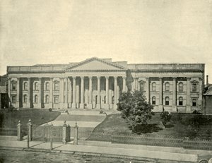 メルボルン公共図書館、1901年。 作： Unbekannt