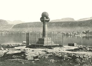 子午線、ノルウェー、ハンメルフェスト、1895年。 作： Unbekannt