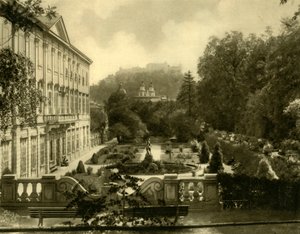 ミラベル宮殿と庭園、オーストリア、ザルツブルク、c1935。 作： Unbekannt