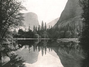 ミラーレイク、ヨセミテバレー、米国、1895年。