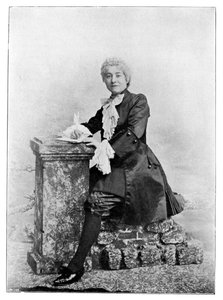 現代の女性、1901 作： Unbekannt