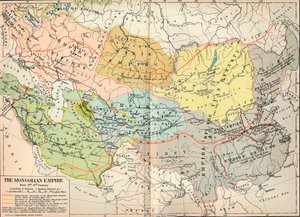 12世紀から15世紀のモンゴル帝国、c1903、1904 作： Unbekannt