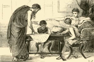 グラッキの母、1890年。 作： Unbekannt