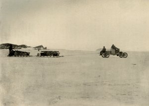 デポのモーター運搬店、1909 作： Unbekannt