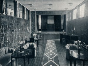 ストクレット宮殿の音楽室、ブリュッセル、ベルギー、c1914 作： Unbekannt