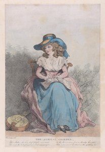 ミュージカルチャーマー、ca。 1793 年。 1793年。 作： Unbekannt