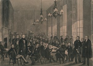 全国大会... 1839年2月4日、ブリティッシュコーヒーハウスで。