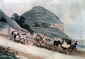 新たに選出された国会議員、下院への道1835、c1920 作： Unbekannt