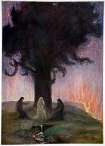 「ノルン」、1906 作： Unbekannt