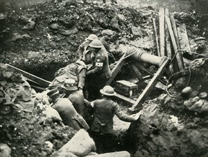 カンブレ戦線の攻勢：戦いの奇妙な事件、1919年。 作： Unbekannt