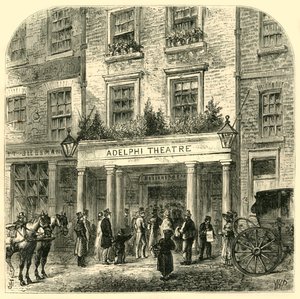 オールドアデルフィシアター、1881年。