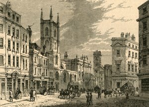 古い銀行、マンションの家から見た、1897年。 作： Unbekannt
