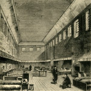 1840年、1881年の旧寮。 作： Unbekannt
