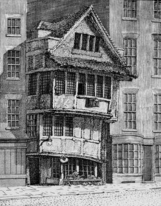 マイノリーズの古い噴水、ロンドン市、c1798 1906 作： Unbekannt