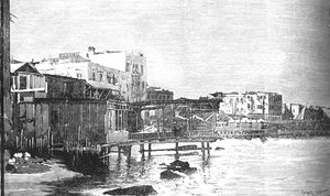 古い港、アレクサンドリア、c1882
