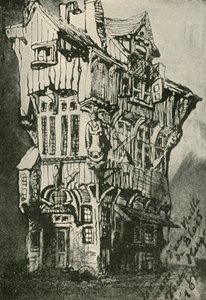 ブロワの古い家、19世紀、1902 作： Unbekannt
