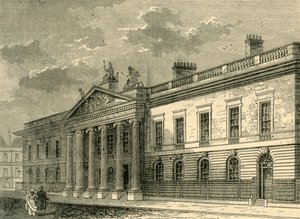 旧インド事務所、1803年のリーデンホールストリート、c1872。 作： Unbekannt
