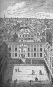 1701年に初期の修道院の建物に取って代わったバーモンジーのオールドセントトーマス病院