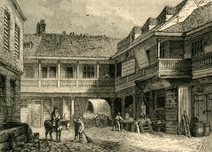 オールドタバードイン、c1878。 作： Unbekannt