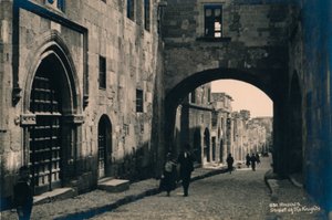 ロードスの旧市街、ギリシャ、1936 作： Unbekannt
