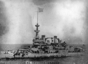 オレゴン戦艦、1898年、1920年代 作： Unbekannt