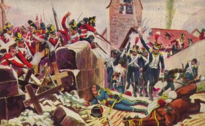 牛。そしてバックス。軽歩兵。ヴィミエーロの教会墓地での戦い、1808年、1939年 作： Unbekannt