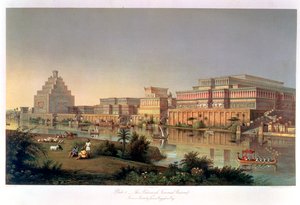 「復元されたニムルドの宮殿」、1853