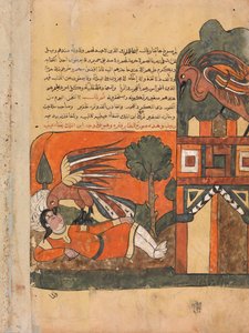 親鳥は王子の死に対する報復として王子を盲目にします..., 18世紀. 作： Unbekannt