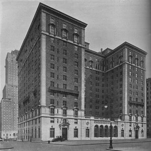 ザパークレーンホテル、ニューヨークシティ、1924 作： Unbekannt