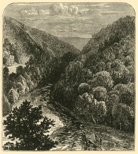 キリークランキーの峠、1898年。 作： Unbekannt