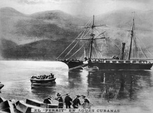 キューバ海域のペリット、1869年、1920年代 作： Unbekannt