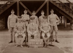 1913年、ビルマのラングーンにある第1ロイヤルミュンスターフジリエのパイオニア。 作： Unbekannt