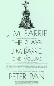 JMバリーの戯曲、1巻、1928年。