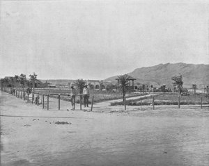 プラザ、エルパソ、テキサス、米国、c1900。