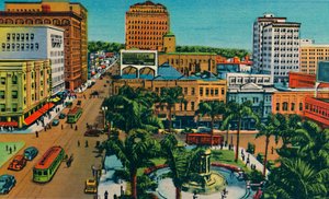 プラザ。カリフォルニア州サンディエゴ、c1941