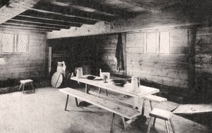 プリマスコロニーの最初の交易所、米国マサチューセッツ州ボーン、c1900年代